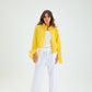 YELLOW CROP SHIRT