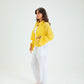 YELLOW CROP SHIRT