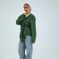 DARK OLIVE GREEN BLOUSE