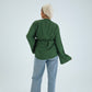 DARK OLIVE GREEN BLOUSE