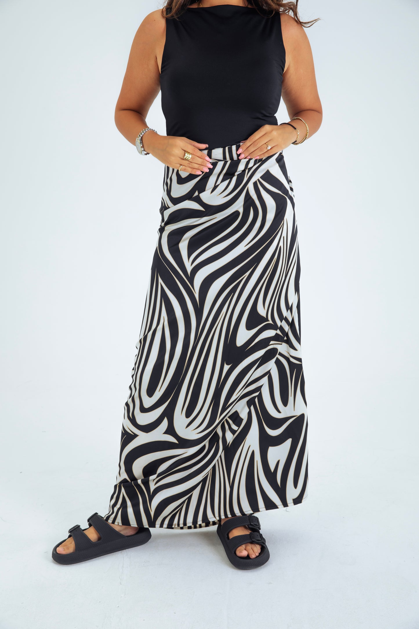 MULTI-COL2 SKIRT