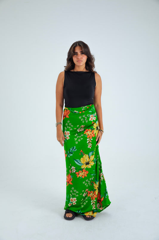 MULTI-COL3 SKIRT