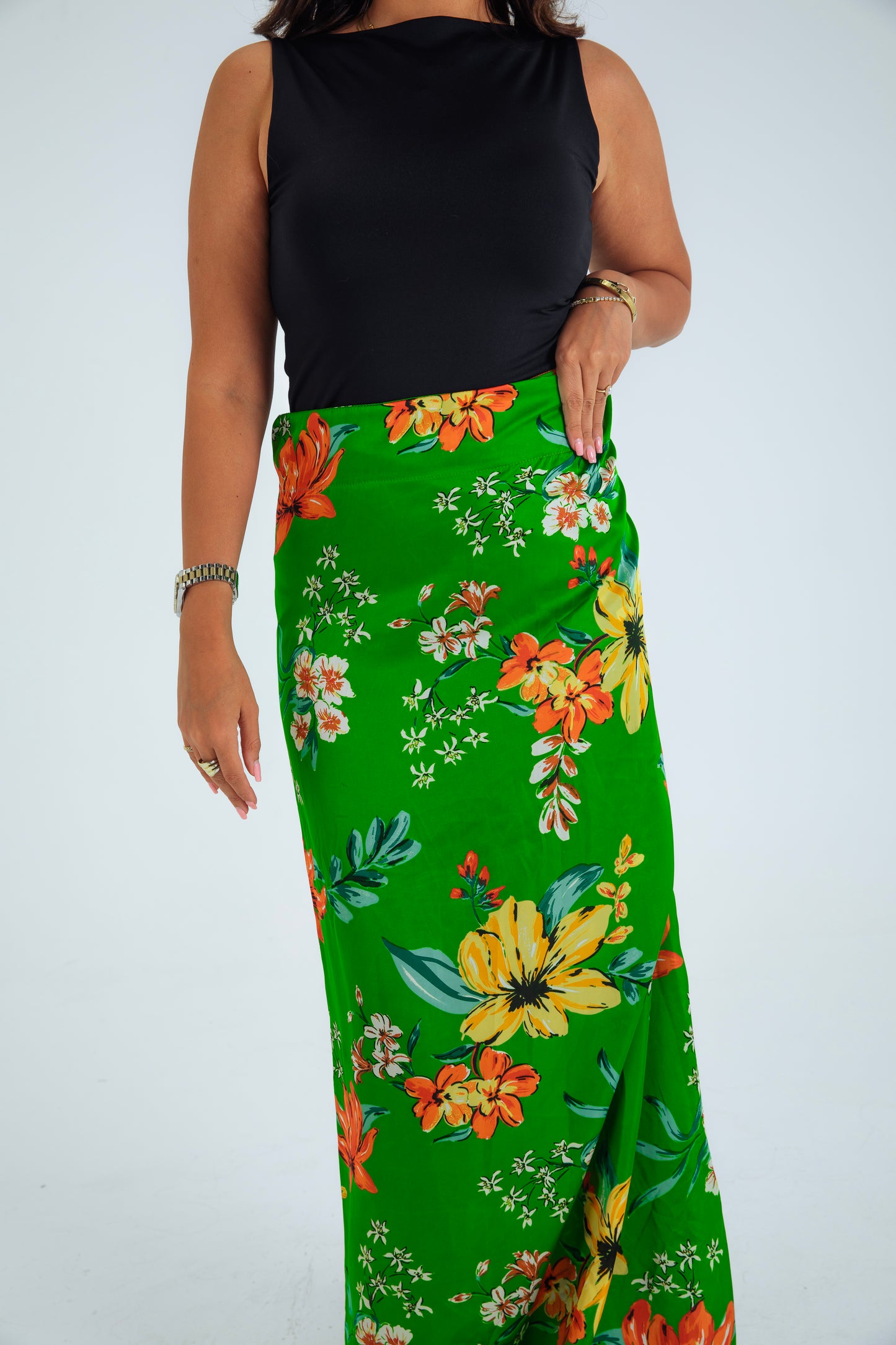 MULTI-COL3 SKIRT