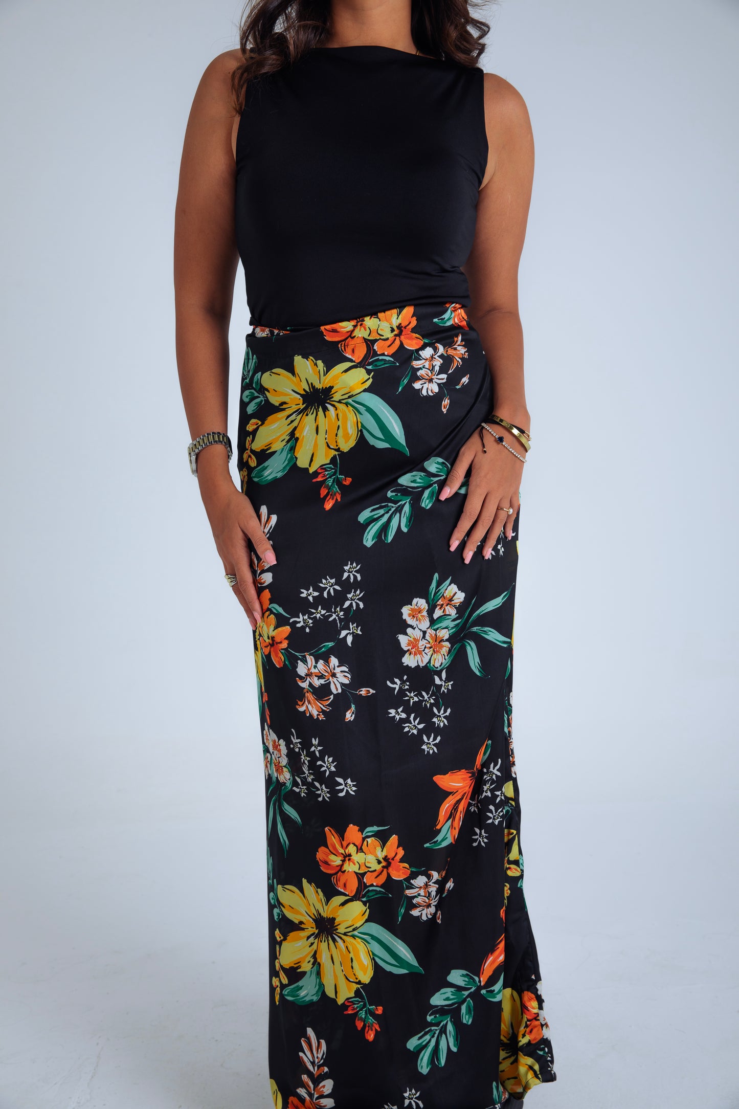 MULTI-COL4 SKIRT