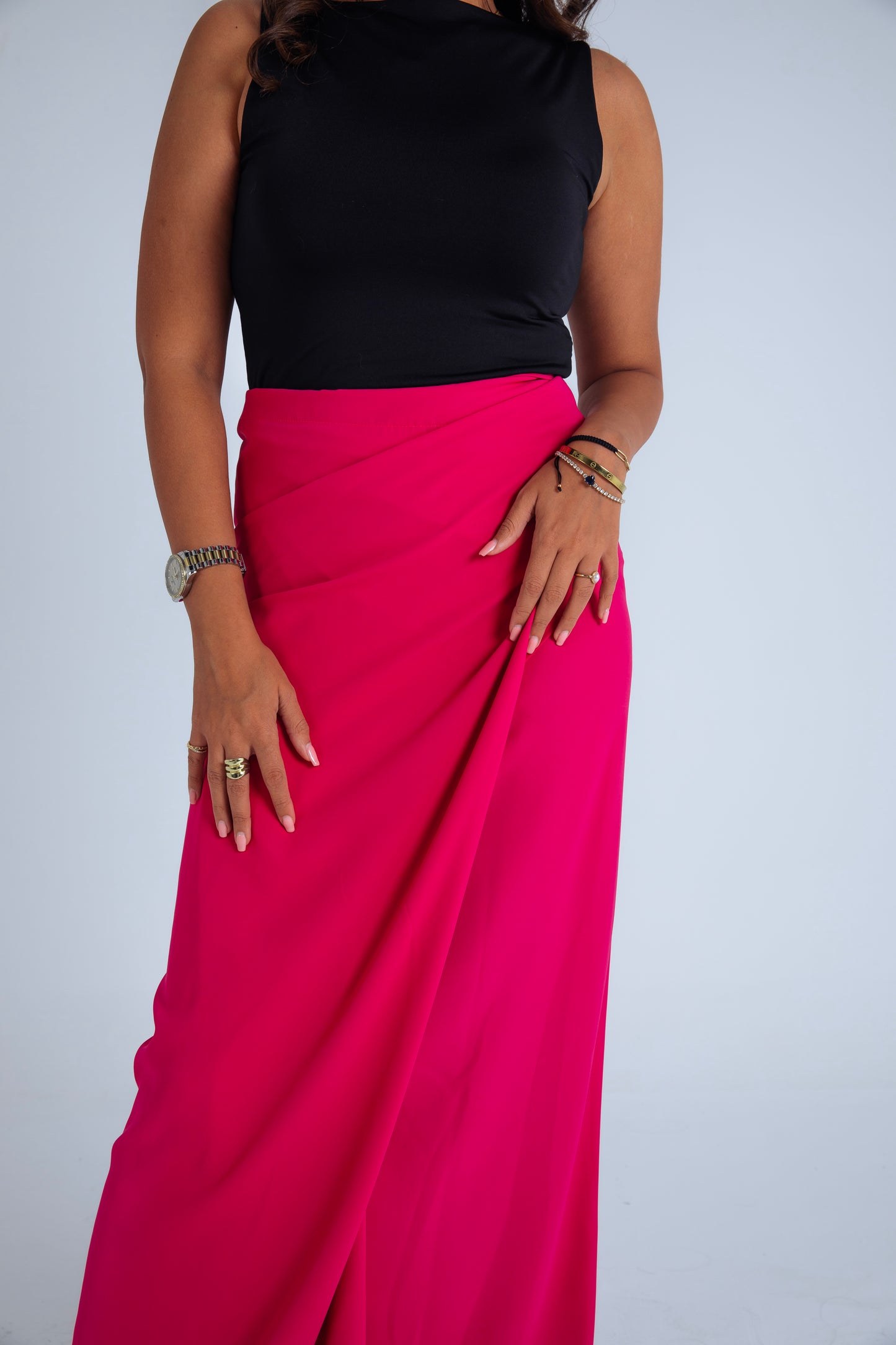 MULTI-COL5 SKIRT