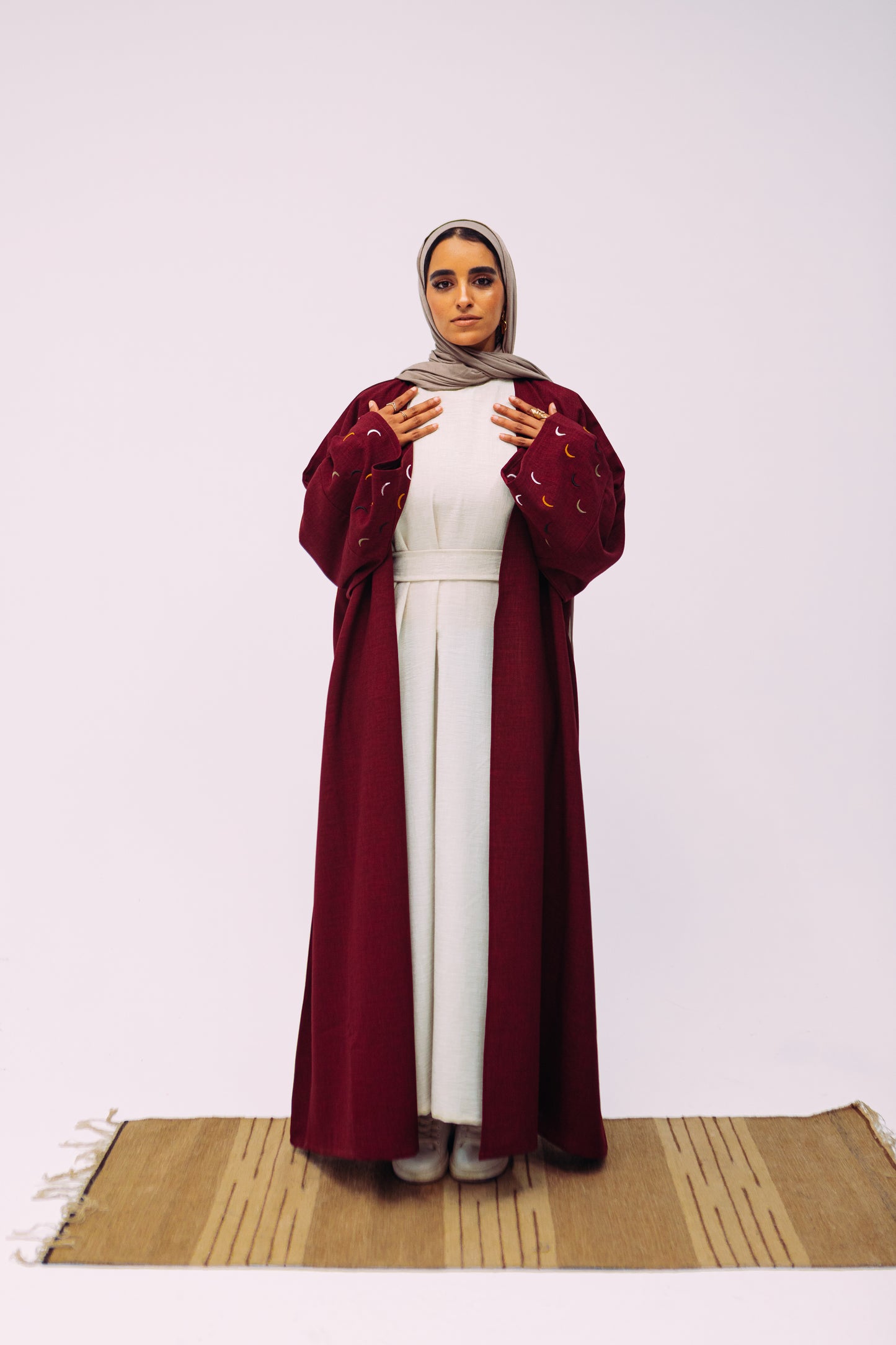 Layal Kimono (BURGANDI)