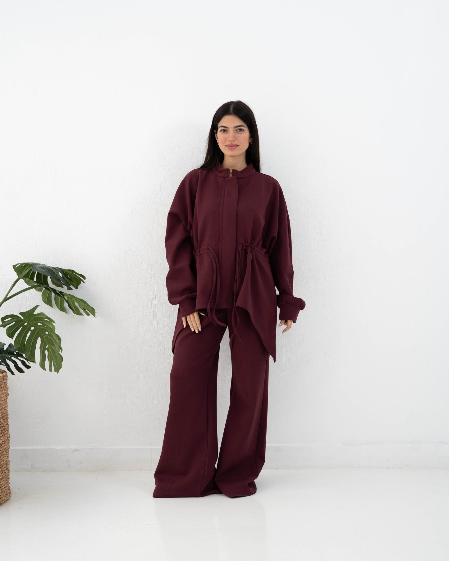 Layal Set Burgandy
