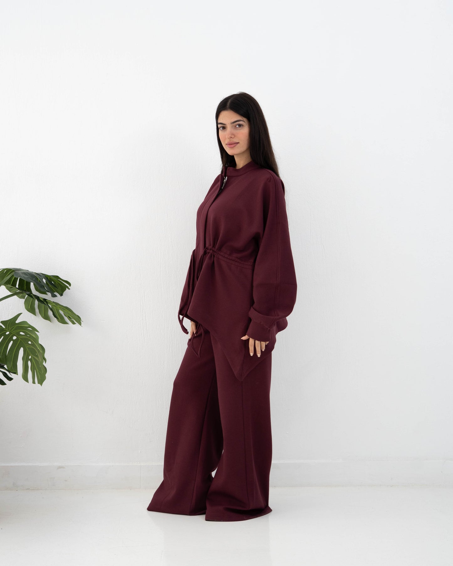 Layal Set Burgandy