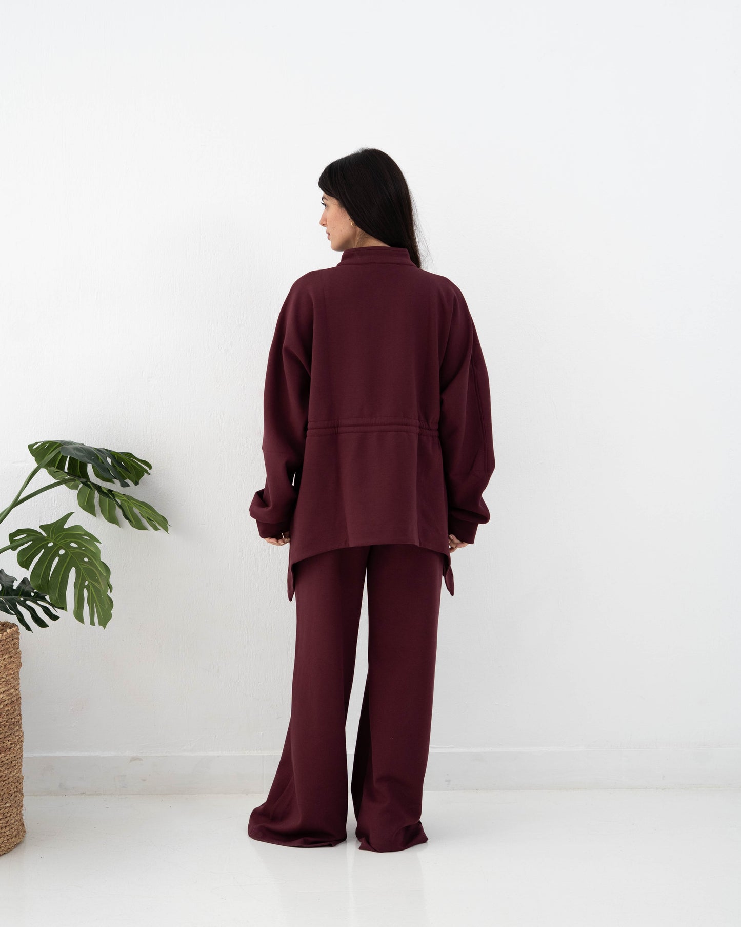 Layal Set Burgandy