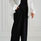 Pleated Flow Trouser - Black