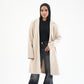 WOOL COAT- GREY MELANGE