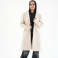 WOOL COAT- GREY MELANGE