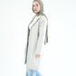 WOOL COAT- LIGHT GREY