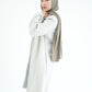WOOL COAT- LIGHT GREY