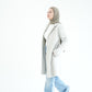 WOOL COAT- LIGHT GREY