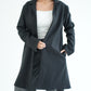 WOOL COAT- BLACK