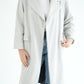 WOOL LONG COAT- LIGHT GREY