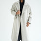 WOOL LONG COAT-Greiage MELANGE