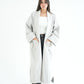 WOOL LONG COAT- LIGHT GREY