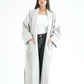 WOOL LONG COAT- LIGHT GREY