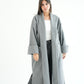 WOOL LONG COAT- GREY