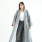 WOOL LONG COAT- GREY