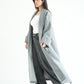 WOOL LONG COAT- GREY