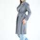 WOOL RIBBON COAT- GREY