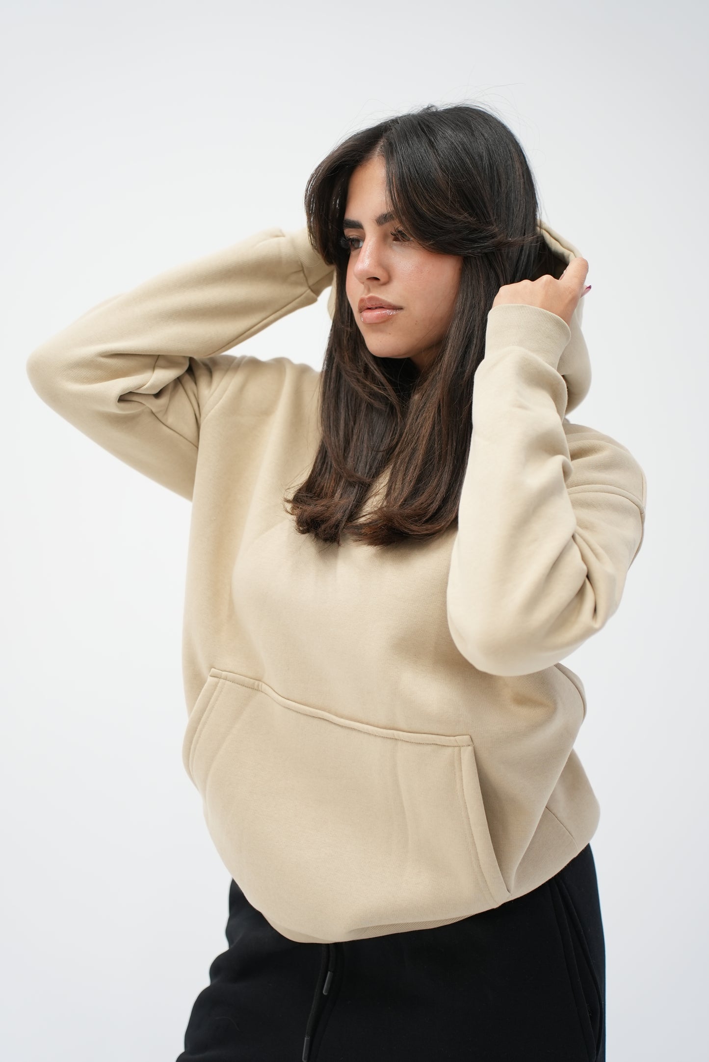 COMFY HOODIE - BEIGE