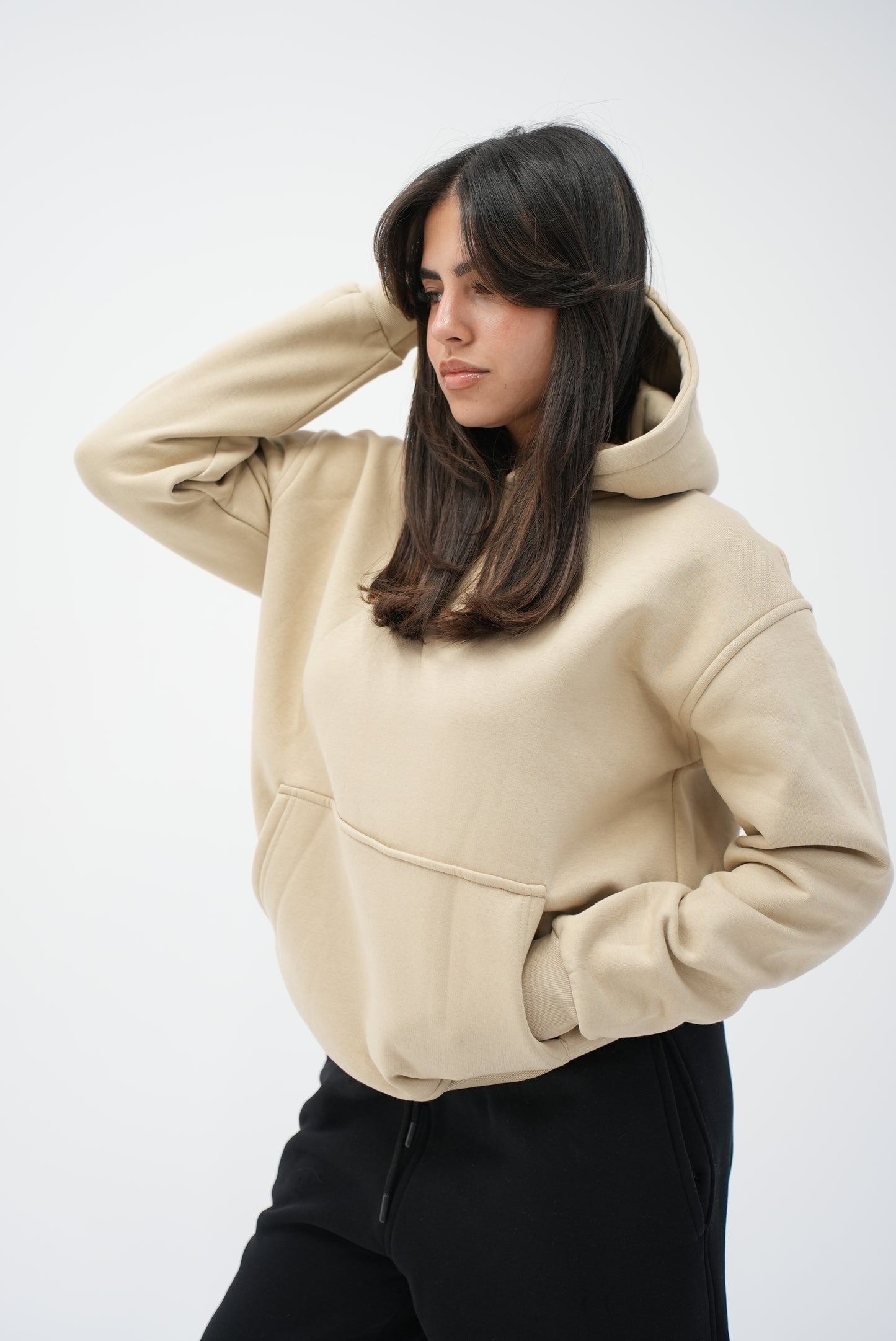 COMFY HOODIE - BEIGE