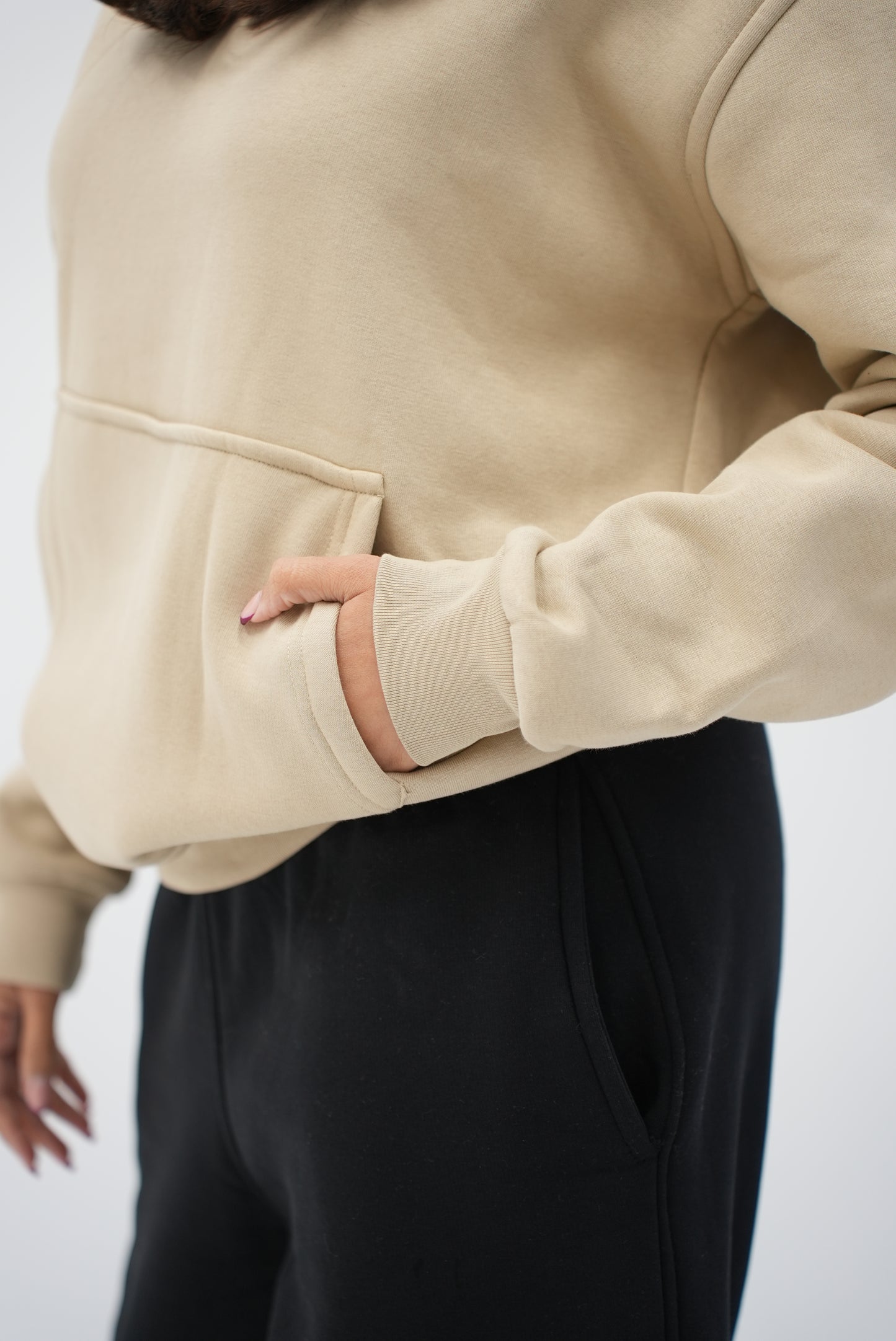 COMFY HOODIE - BEIGE