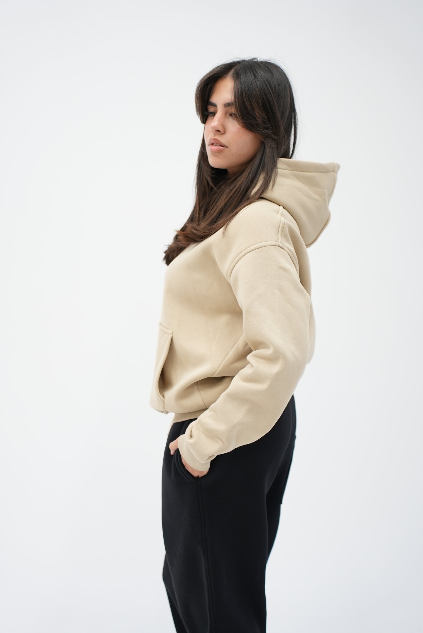 COMFY HOODIE - BEIGE