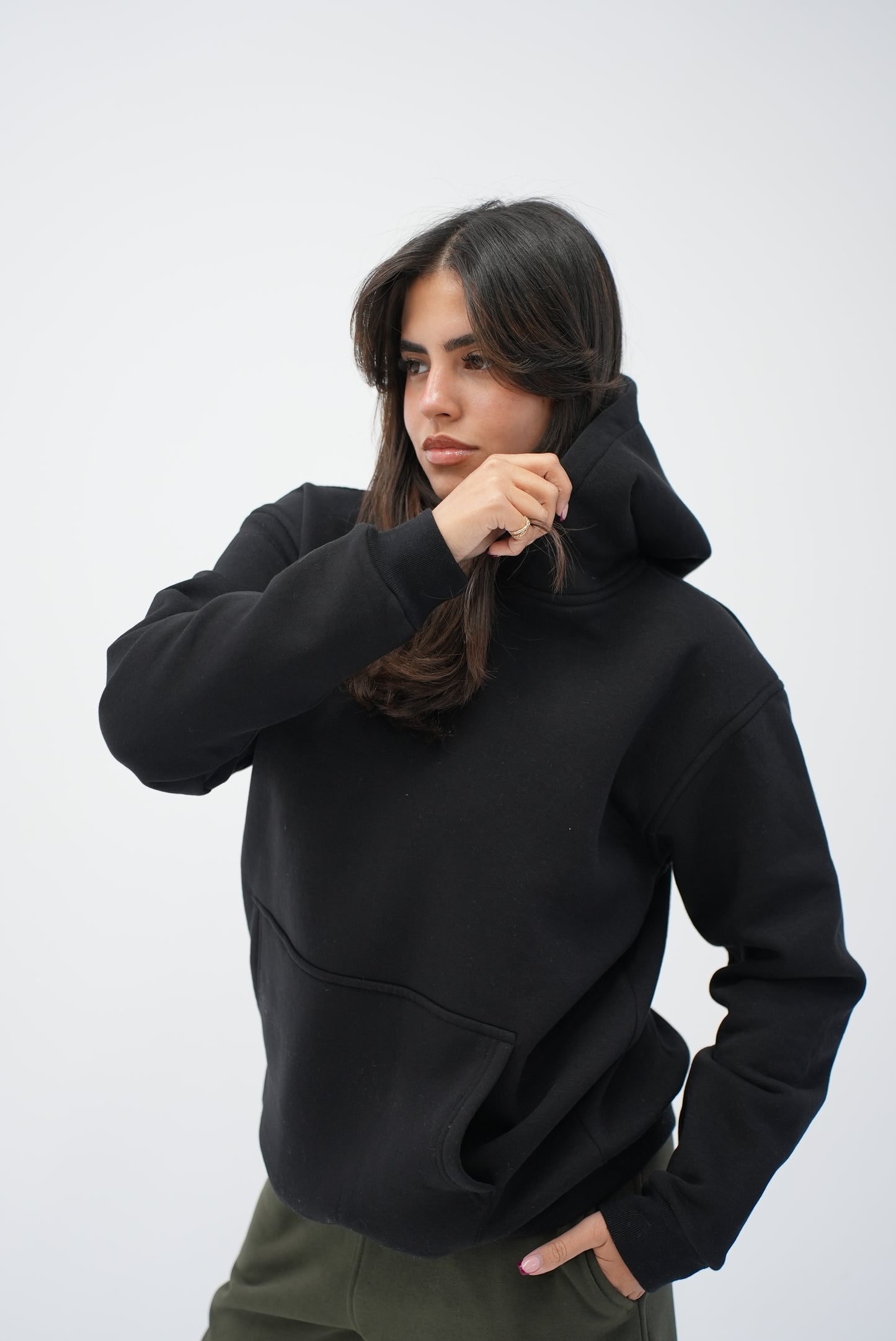COMFY HOODIE - BLACK