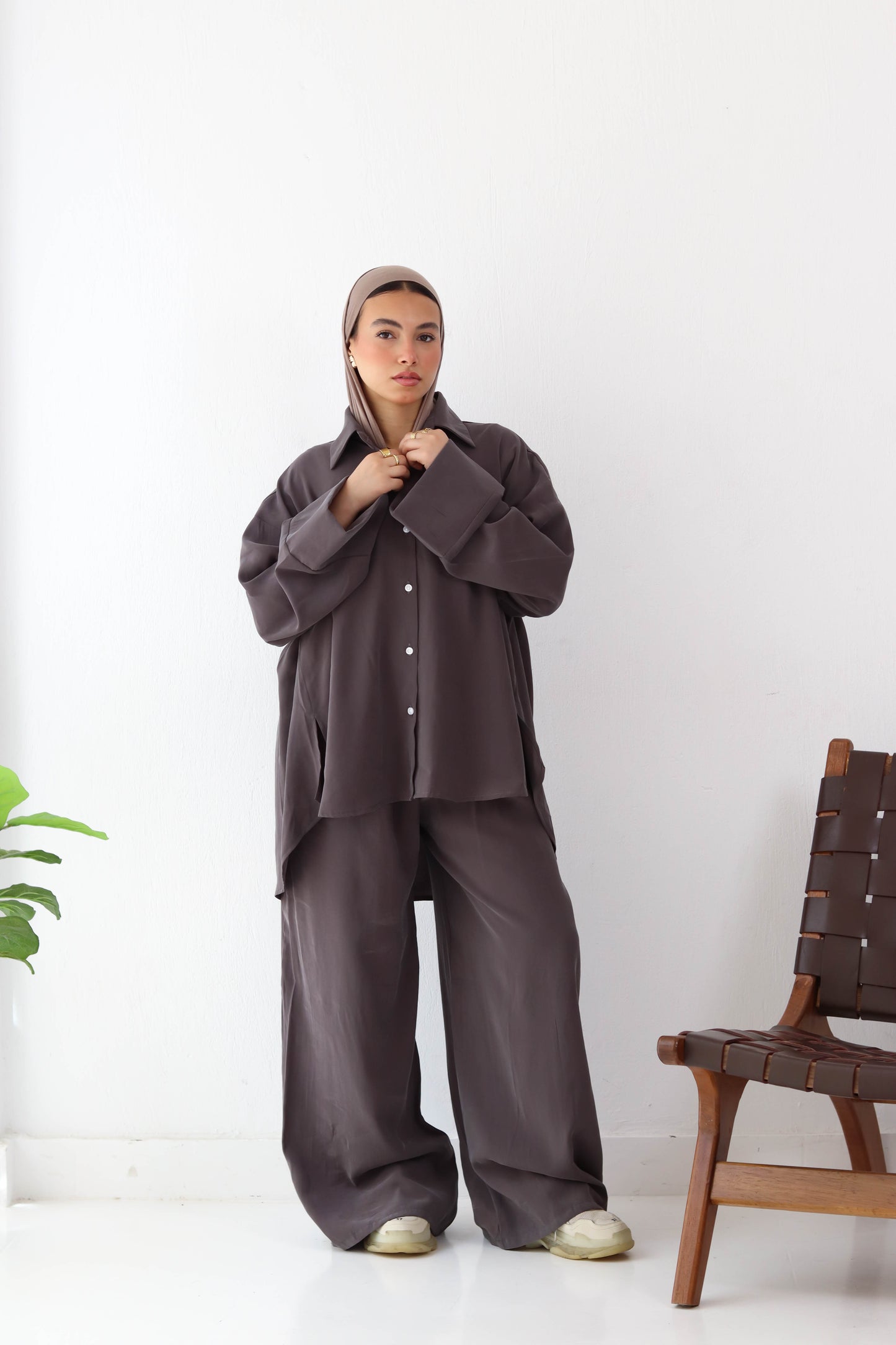 GRAY LAYAL SUIT