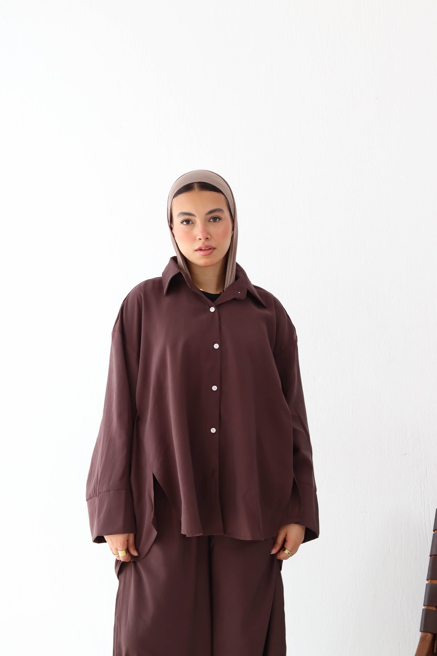 BROWN LAYAL SUIT
