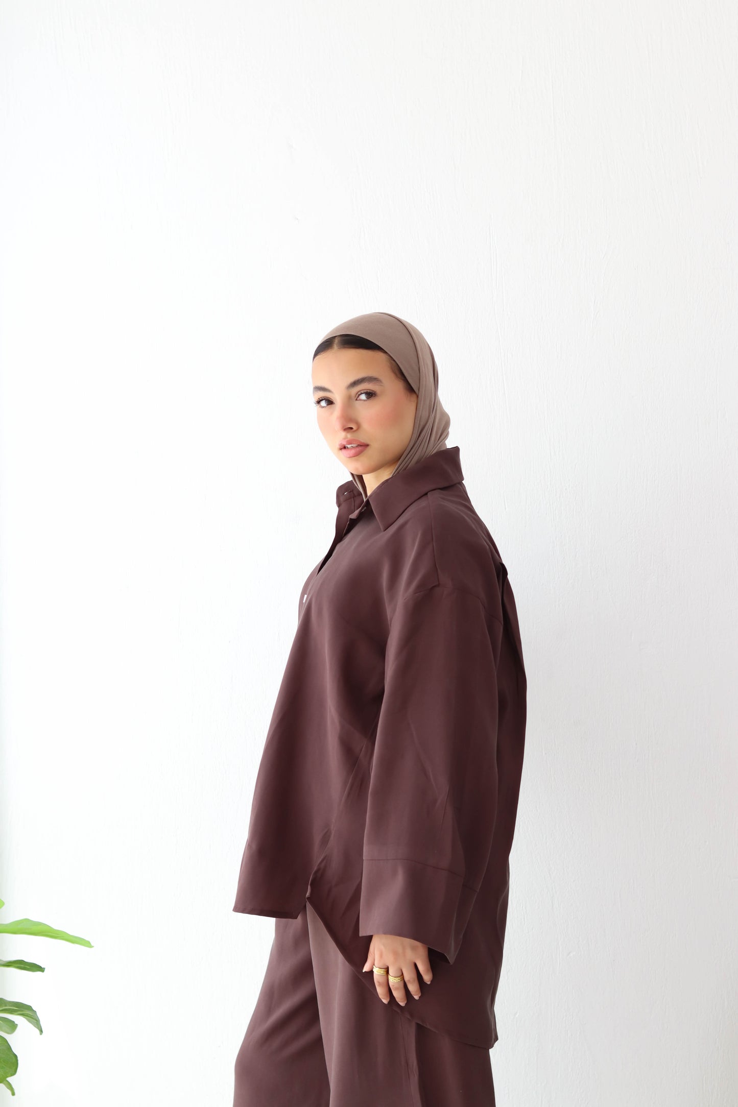 BROWN LAYAL SUIT