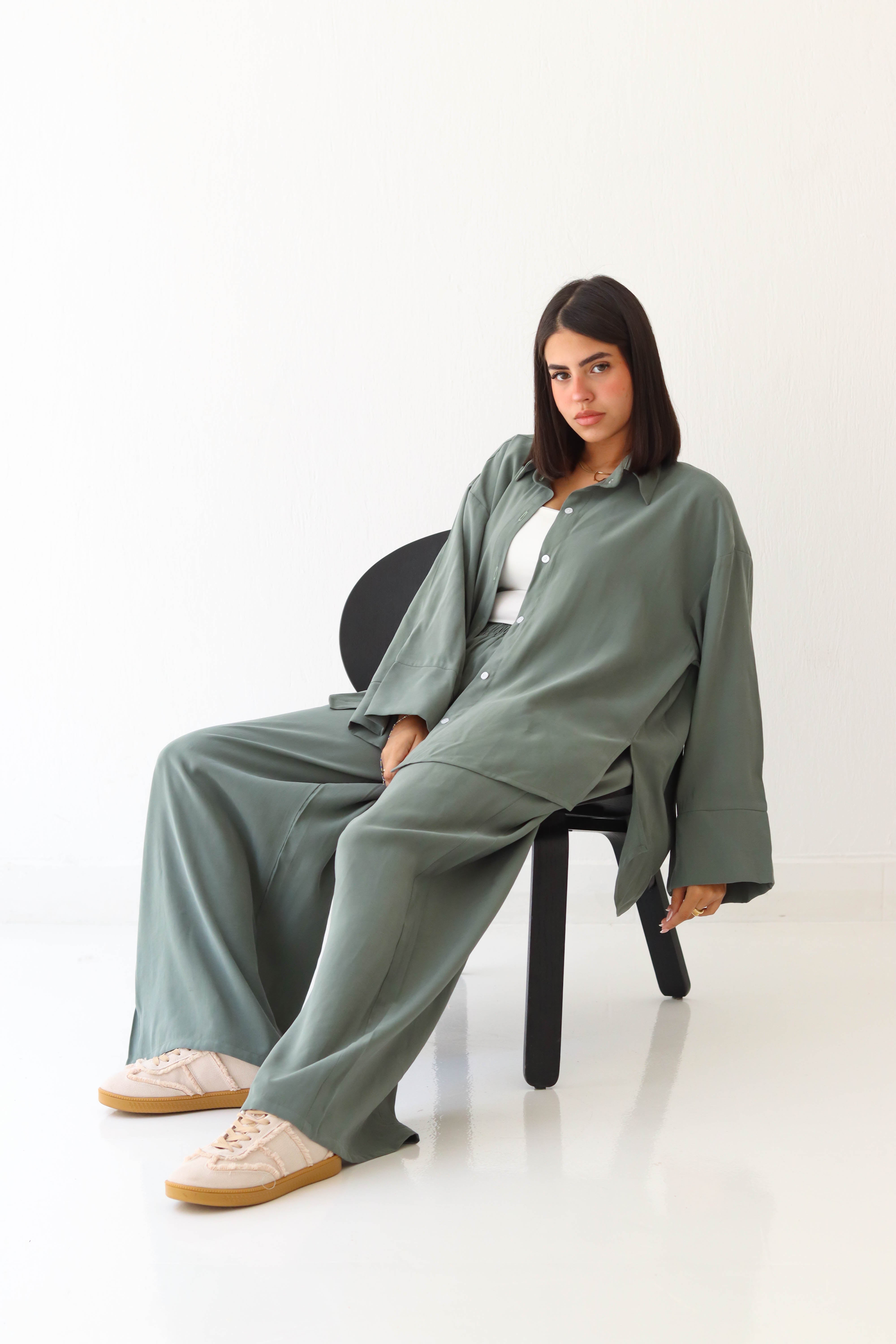 Layal Color Mint Green LAYAL SUIT – CEYMAV