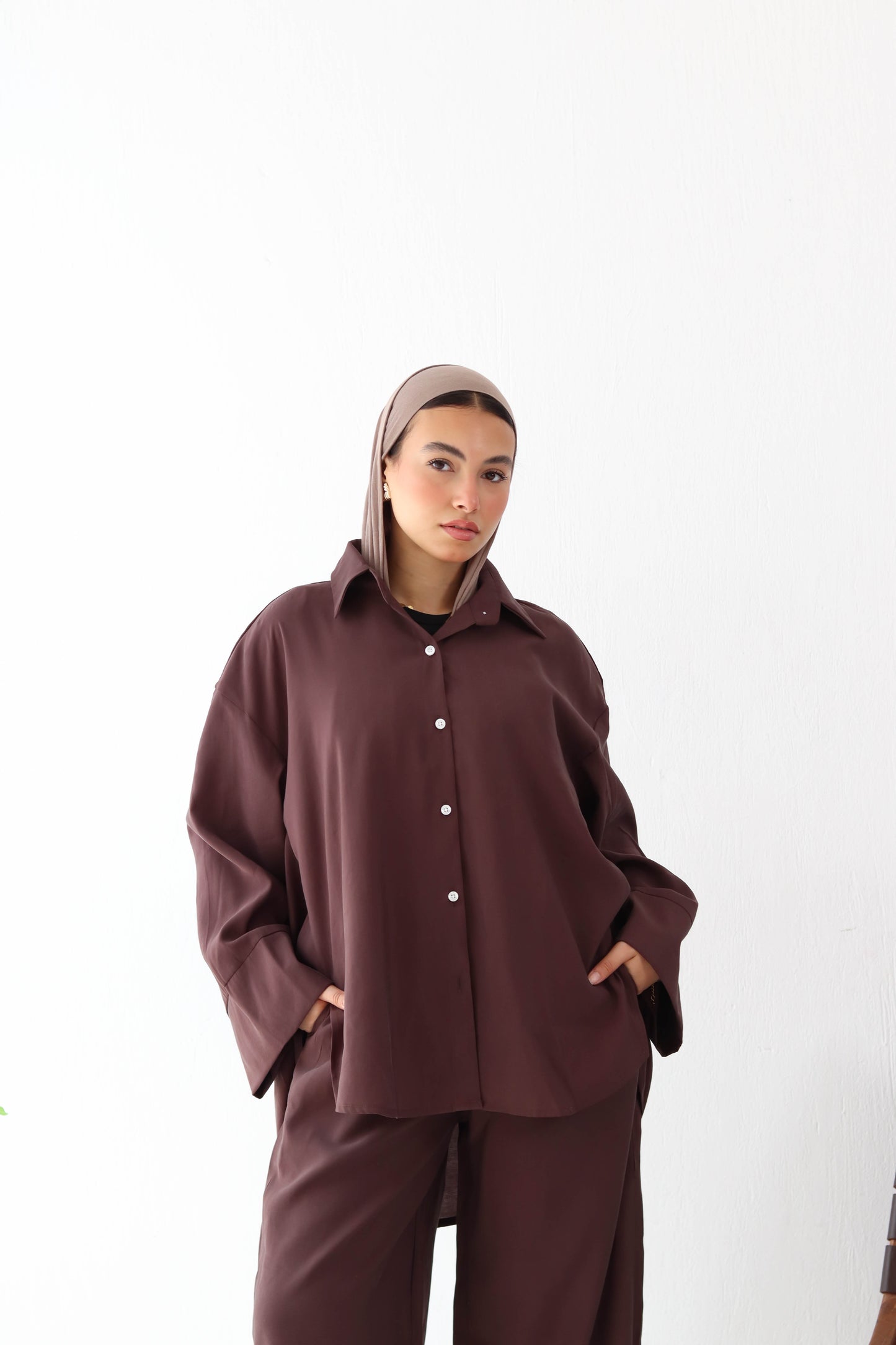BROWN LAYAL SUIT