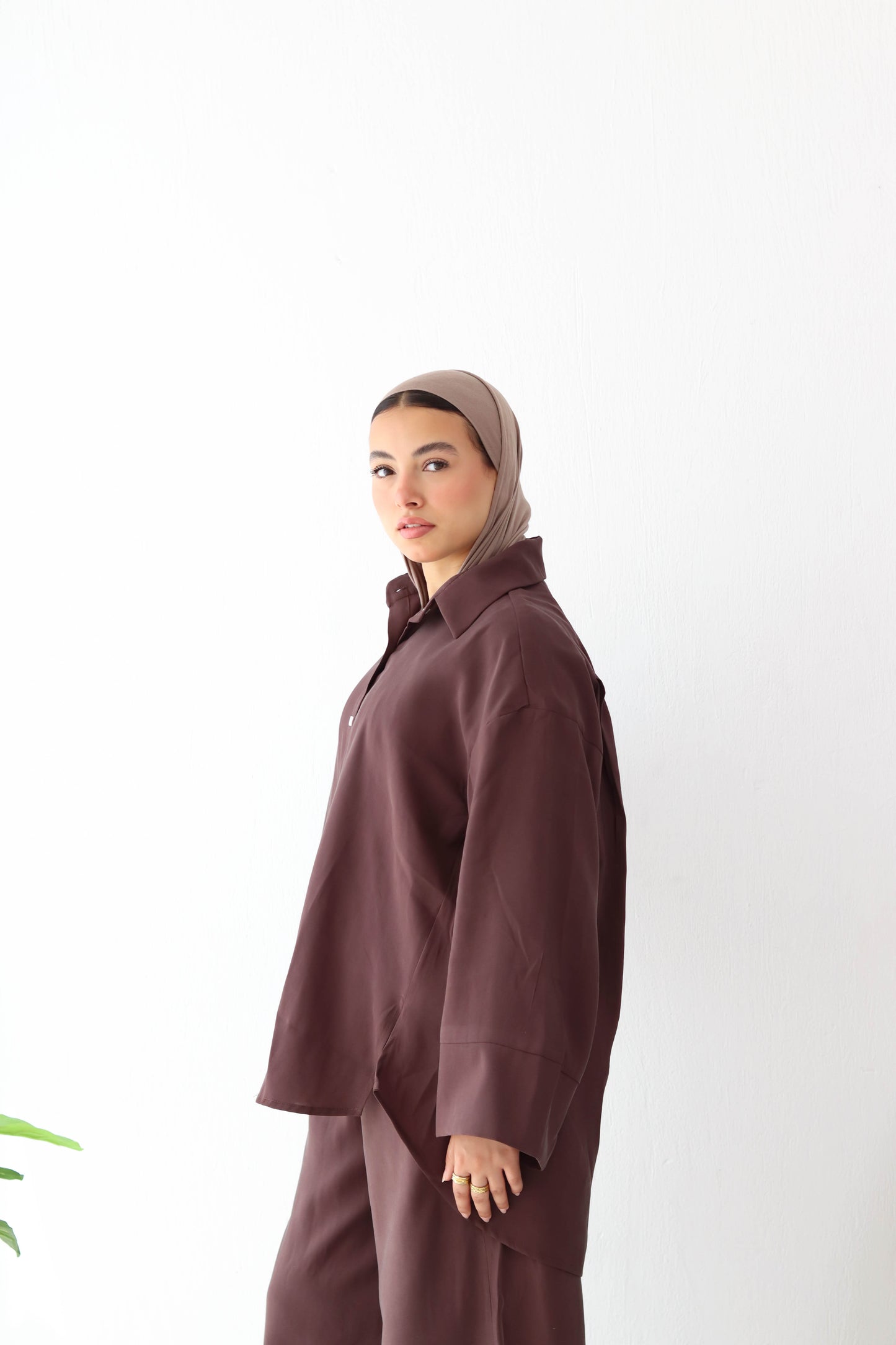BROWN LAYAL SUIT